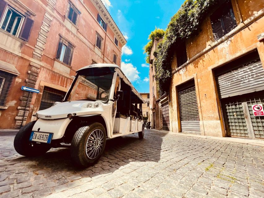 Exclusive 6 hours tour of Rome in Golf cart for Cruisers - Trevi Fountain, Pincio Terrace, and the Spanish Steps