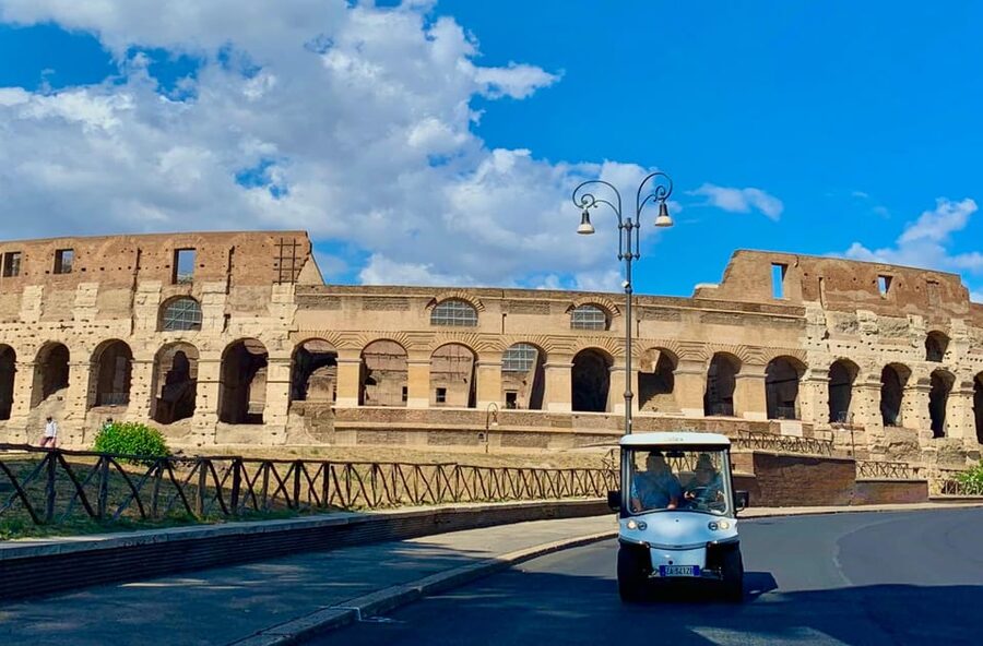 Exclusive Rome Golf Cart Tour – See the City Comfortably - A friendly guide makes a short tour work