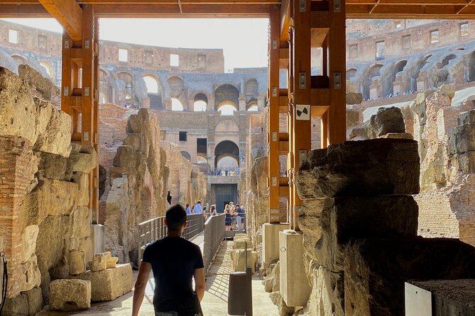 Expert Guided Tour of Colosseum Arena OR Underground, and Forum - Why the Arena or Underground choice matters