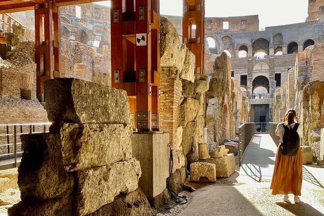 Expert Guided Tour of Colosseum Arena OR Underground, and Forum - Timing, weather, and cancellation rules