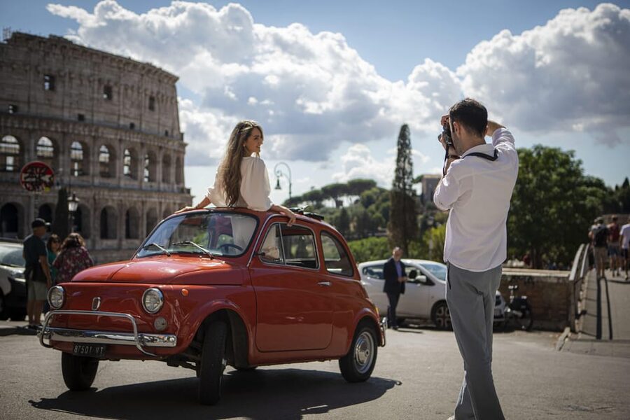 Explore Rome in Style by A Vintage Car Fiat 500 Tour - Who will enjoy this most?