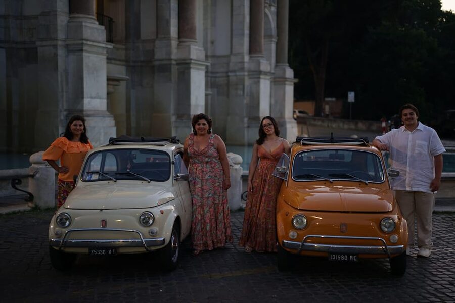 Explore Rome in Style by A Vintage Car Fiat 500 Tour - The Acqua Paola Fountain and a final Roman pause