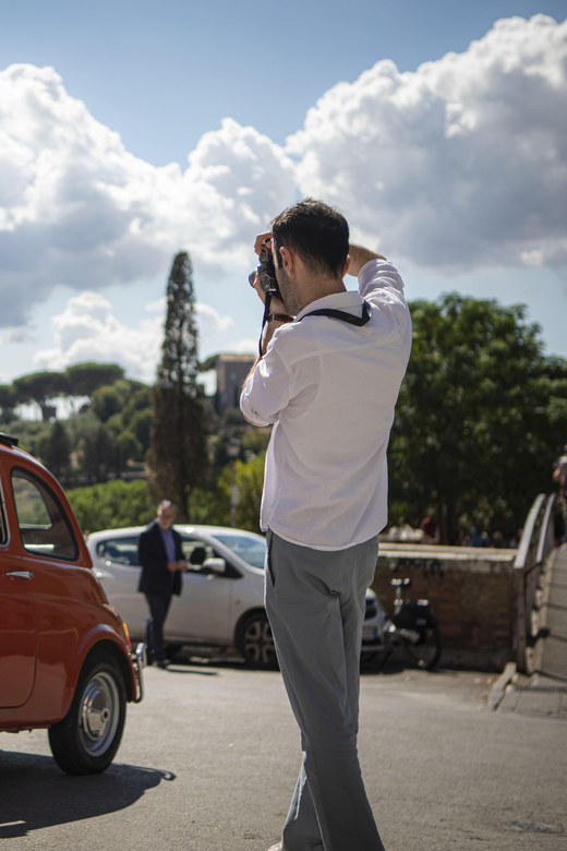 Explore Rome in Style by A Vintage Car Fiat 500 Tour - Meeting at Caffe Roma