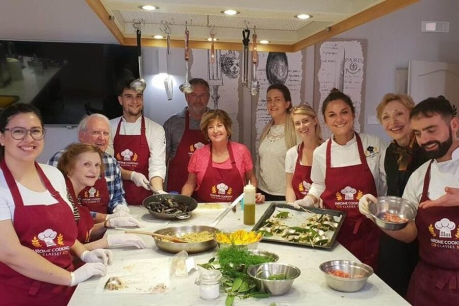 Farmers Market Shopping and Roman Full Course Class - SHARED - Planning your day around Campo de’ Fiori