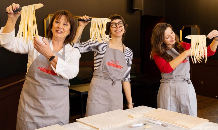Fettuccine & Tiramisu Masterclass: Pasta & Dessert - Wine, Limoncello, and the Meal Afterward