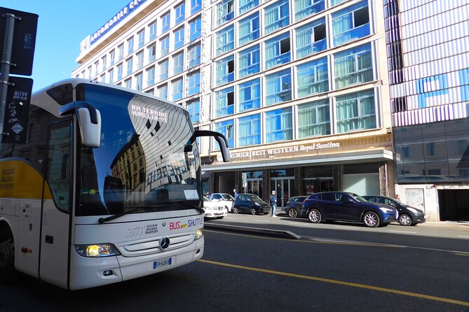 Fiumicino Airport Shared Shuttle Bus to Rome Termini & Vatican - Price, luggage, and comfort