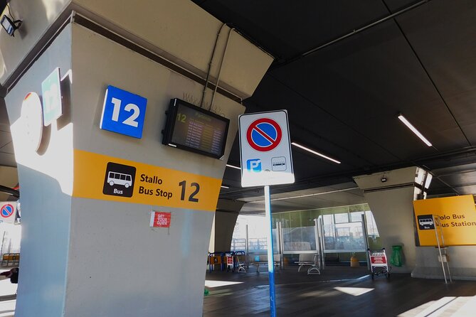 Fiumicino Airport Shared Shuttle Bus to Rome Termini & Vatican - From Fiumicino Airport to the bus