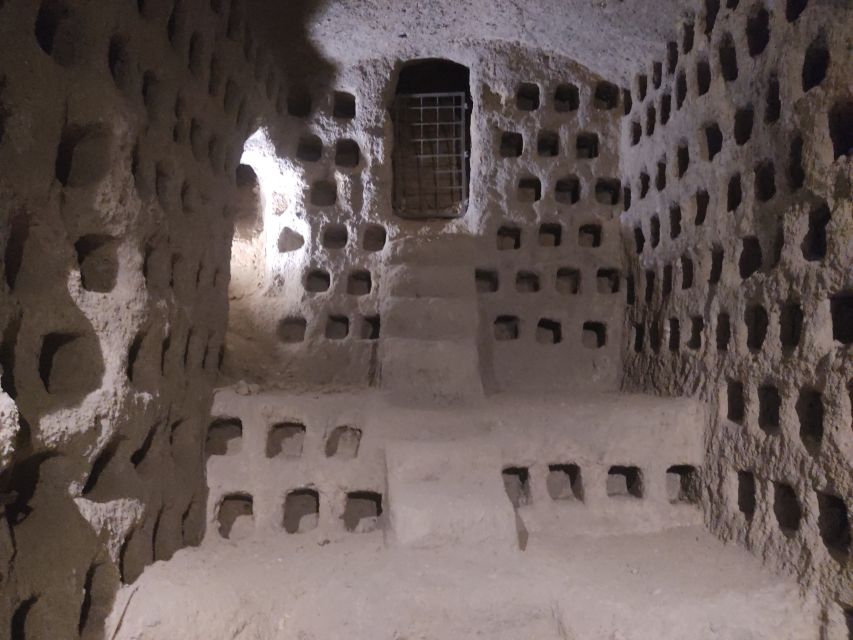 From Civitavecchia: Guided Tour of the Catacombs of St. Seba - Ten minutes by van to San Sebastiano