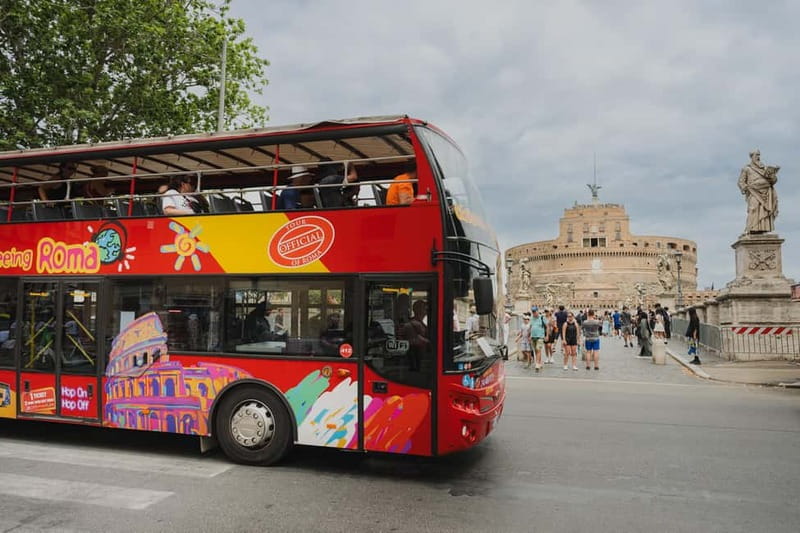 From Civitavecchia: Hop-On Hop-Off Rome Tour & Bus Transfer - The Colosseum: See It From the Outside or Plan Ahead
