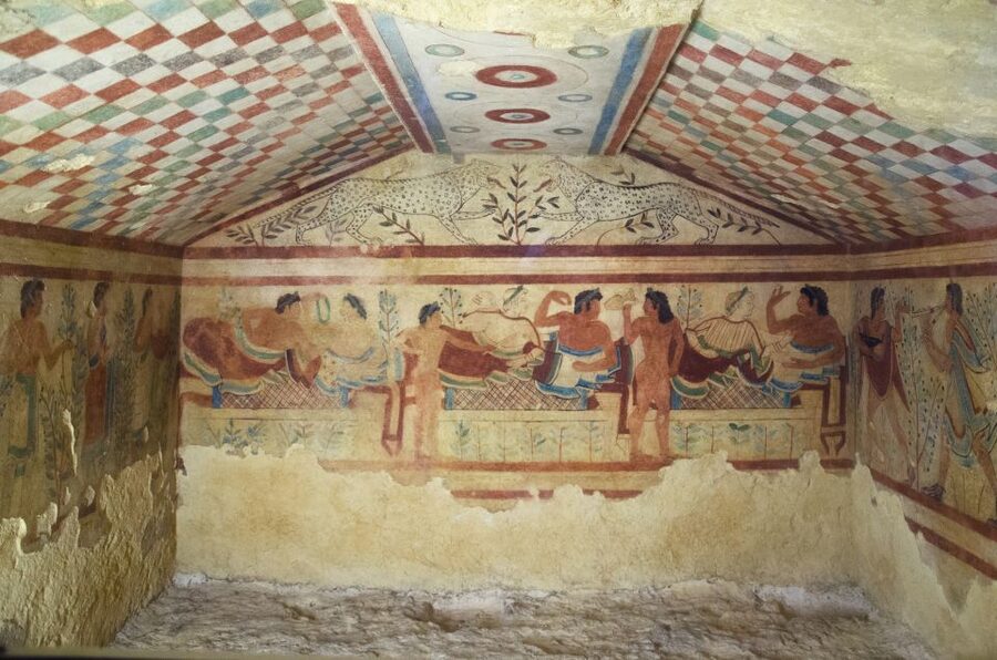 From Civitavecchia: Tarquinia & Unesco Site Visit with Lunch - The painted tombs at the Etruscan necropolis