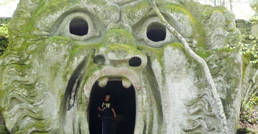 From Civitavecchia: the Dying City and Monster Park Tour - What the Dying City visit feels like in practice