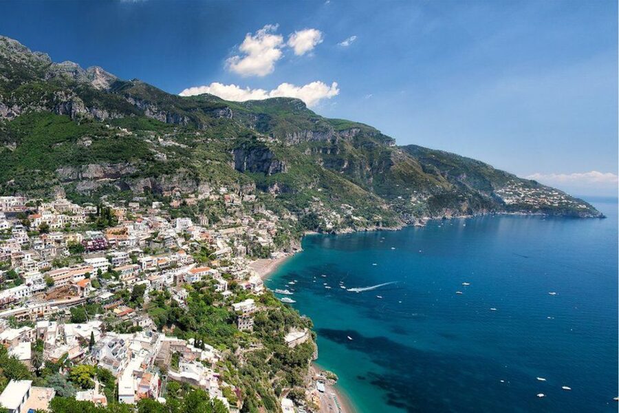 From Rome: Amalfi Coast and Pompeii Tour - The road to Positano is part of the show