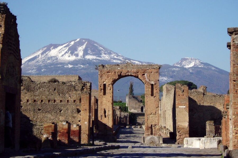From Rome: Amalfi Coast and Pompeii Tour - Leaving Rome in a small minivan