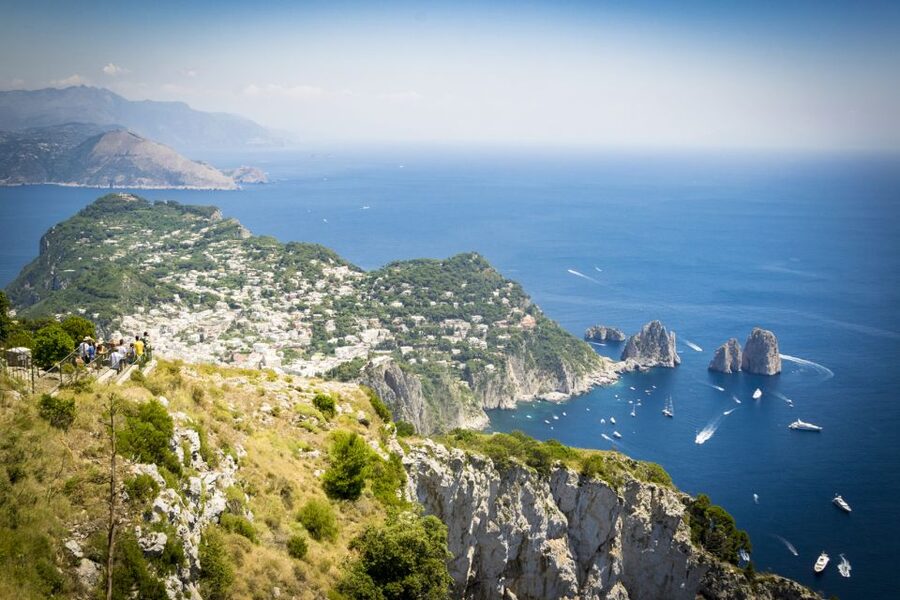 From Rome: Capri Island Day Trip - The 7 AM meeting point and the first coach ride