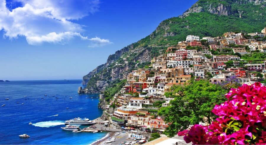 From Rome: Discover Amalfi Coast and Pompeii, Full Day Tour - The road from Pompeii to Positano