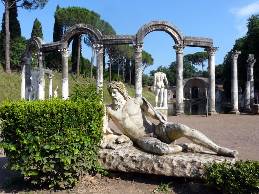 From Rome: Hadrian's Villa & Villa d'Este Day Trip & Lunch - The connection between the two villas
