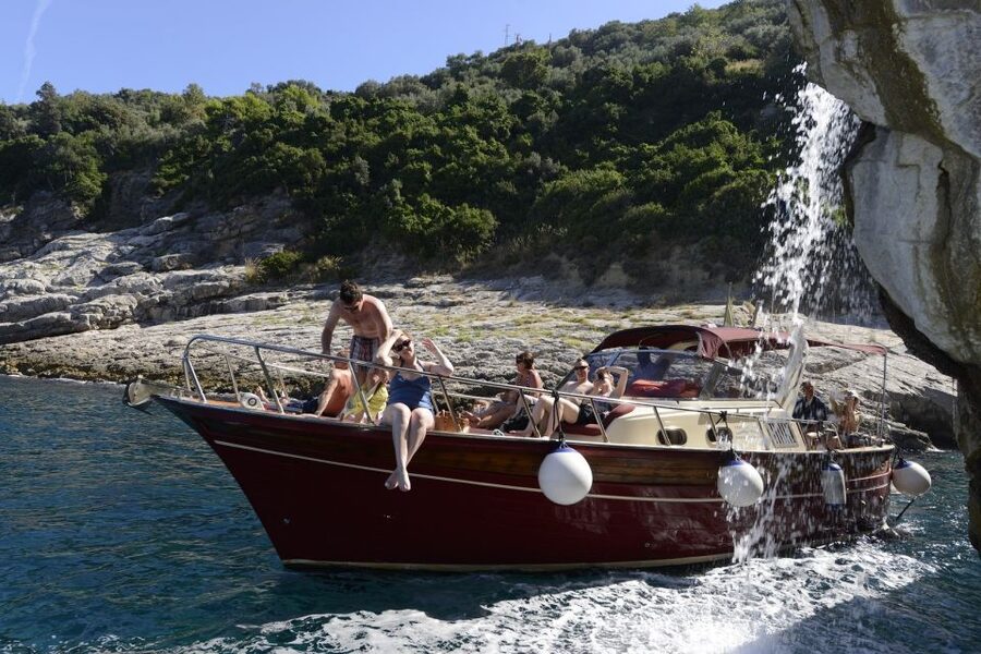 From Rome: High Speed Train Transfer and Boat Tour of Capri - From Napoli Centrale to Piano di Sorrento