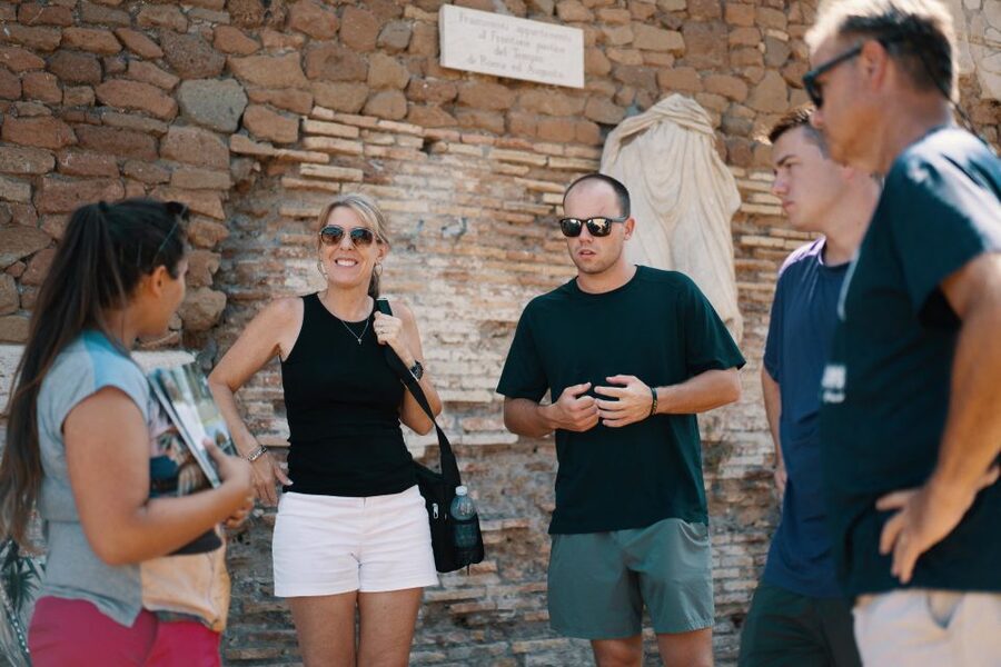 From Rome: Ostia Antica 4-Hour Guided Tour - Baths, mosaics, and the details of daily work
