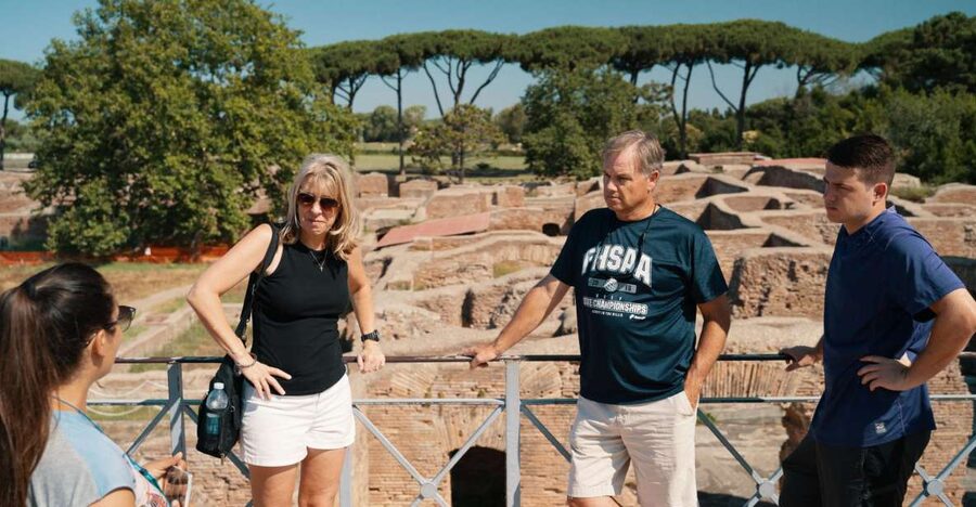 From Rome: Ostia Antica 4-Hour Guided Tour - The train ride and meeting point