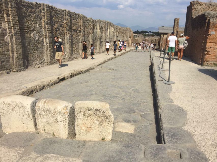 From Rome: Pompeii All-Inclusive Tour with Live Guide - The Forum, baths, and Lupanar