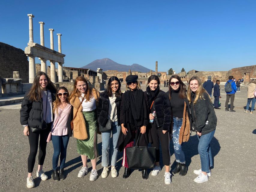 From Rome: Pompeii All-Inclusive Tour with Live Guide - Meeting in Rome at Castro Pretorio