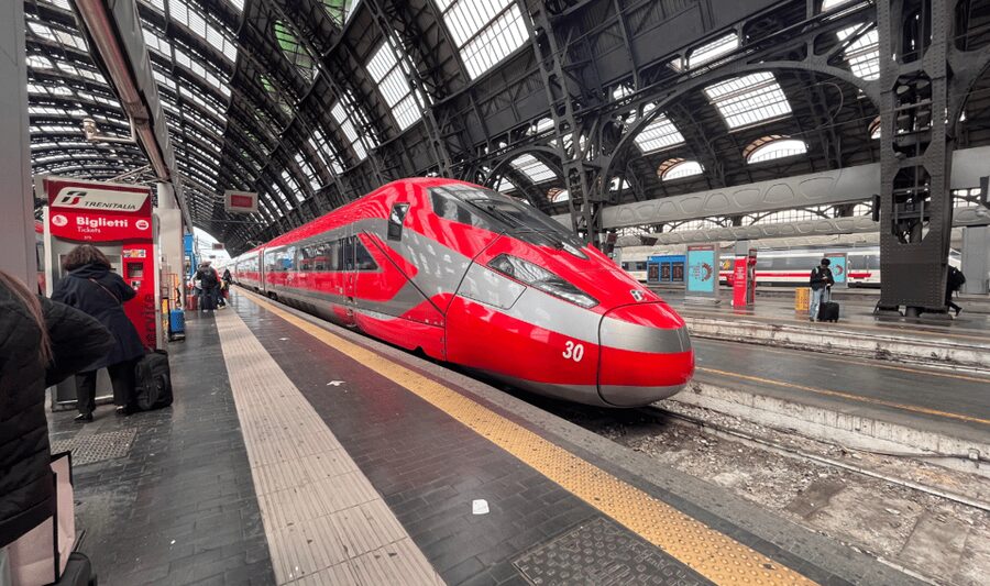 From Rome: Pompeii and Herculaneum Tour w/ High-speed Train - The 70-Minute Train to Naples