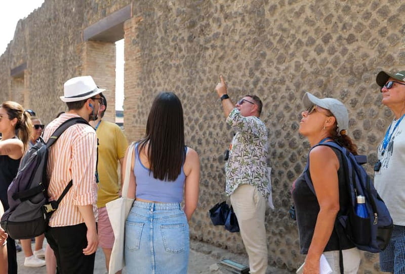 From Rome: Pompeii Ruins Tour with Expert Guide & Fast Train - How the return journey works
