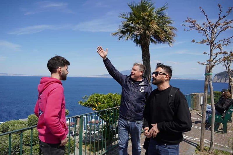 From Rome: Sorrento & Pompeii Day Trip with Guide or Ticket - Meeting the coach at Villa Borghese