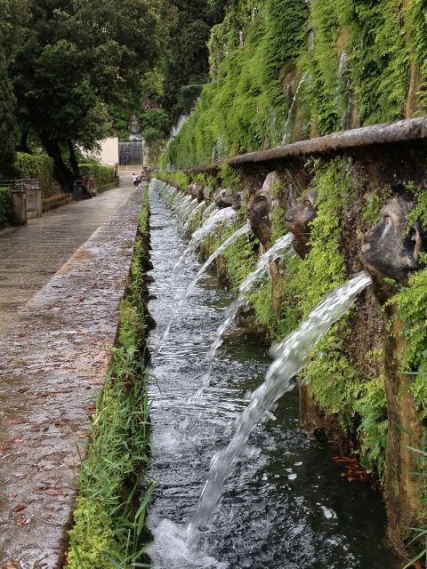 From Rome: Villa d’Este & Hadrian’s Villa Tickets & Transfer - The fountains and terraces of Villa d’Este