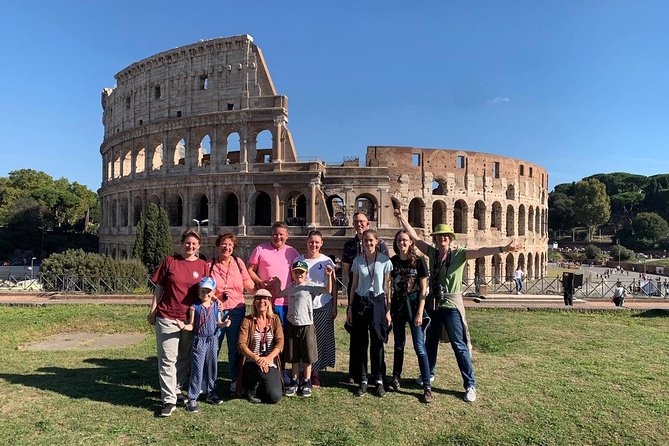 German Kolosseum und Forum Romanum - Meeting at Ludus Magnus
