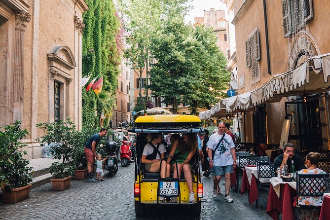 Golf Cart Small-Group Guided Tour: Rome City Highlights - Seven Seats, Headsets, and a Small-Group Feel