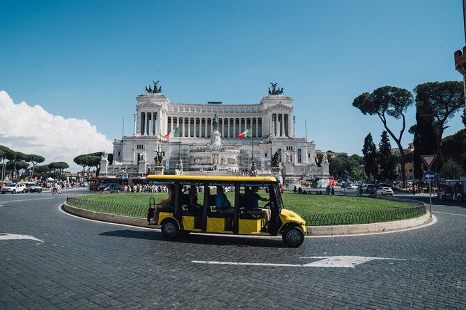 Golf Cart Small-Group Guided Tour: Rome City Highlights - The Pantheon and Piazza Colonna: A Strong Start
