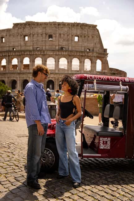 Golf Cart Tour: Express Highlights of Rome - Colosseum: an exterior view, not an entrance visit