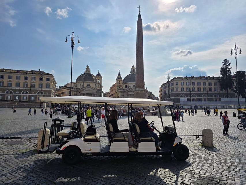 Golf Cart Tour of Rome: 3h with local guide and Gelato - Why a golf cart works well in Rome