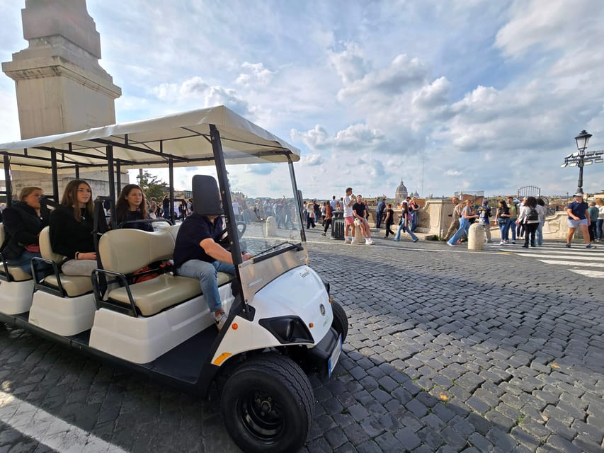Golf Cart Tour of Rome: 3h with local guide and Gelato - From the Quirinal Palace to Trajan’s Market