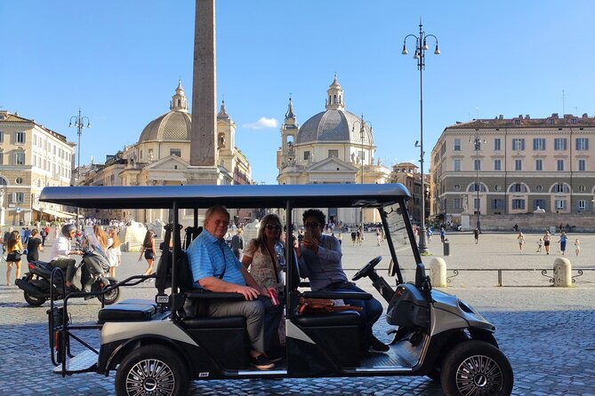 Golf Cart Tour: Private Experience of Rome's City Center - From the Trevi Fountain to Piazza Venezia