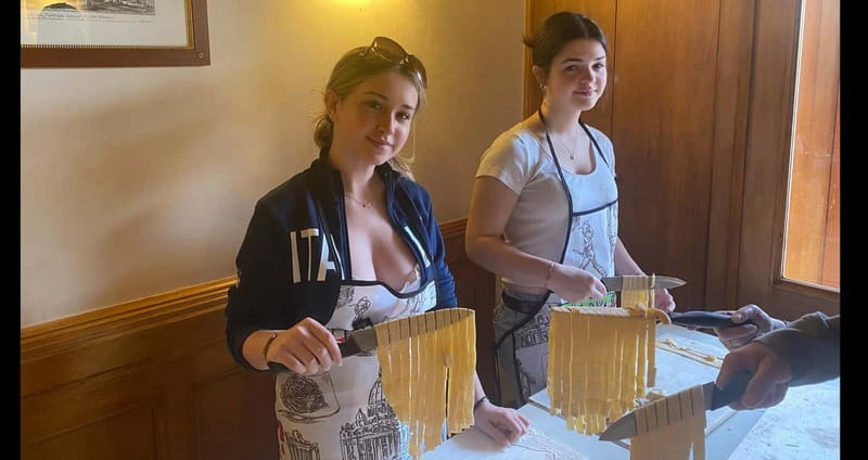 Hands-On Pasta & Tiramisu Class near Colosseum - One shared meal, not separate pasta courses