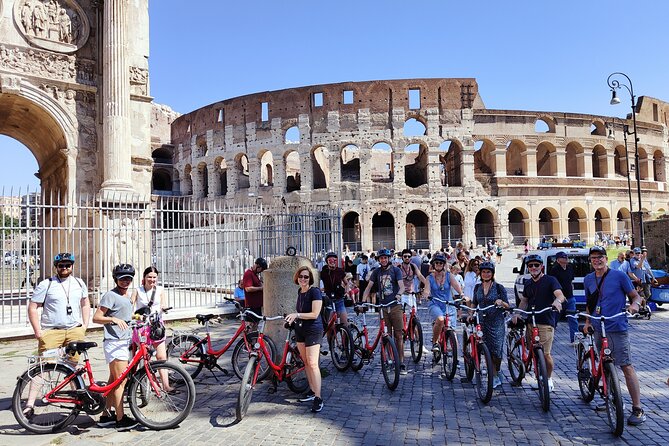Highlights of Rome Bike Tour (Including Jubilee Sights) - Piazza Venezia and the Long View of Ancient Rome