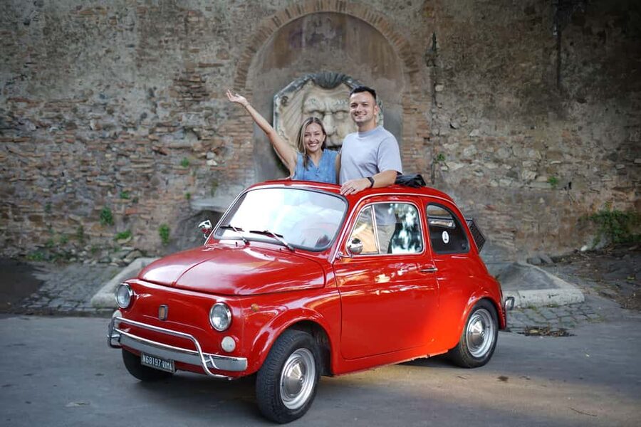 La Dolce Vita: Cruising Rome in a Classic Fiat 500 - Orange Garden: Rome’s quiet pause on Aventine Hill