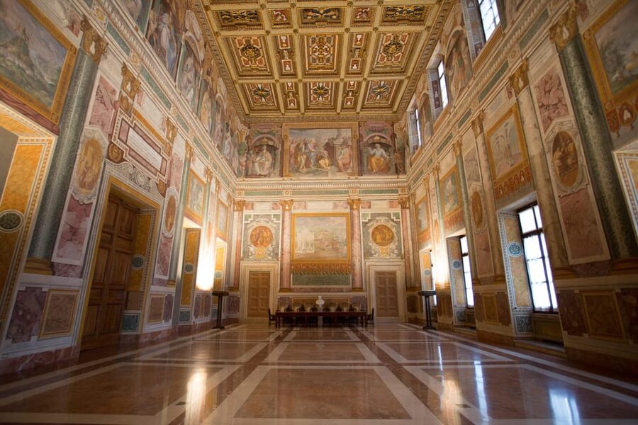Lateran Palace Entry Ticket with Audio Guide - Finding the entrance near the church