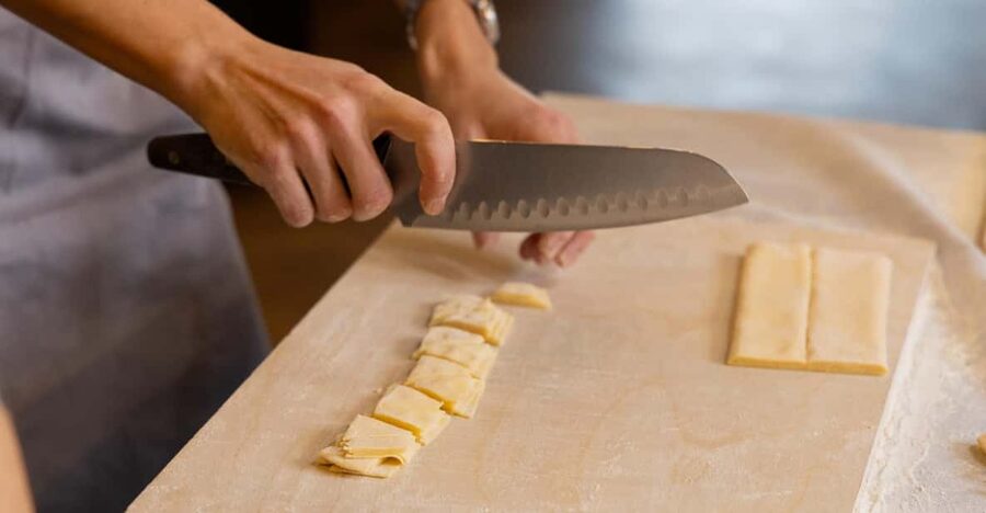 Masterclass: Aperol Spritz & Pasta Making Experience in Rome - Making fettuccine from scratch