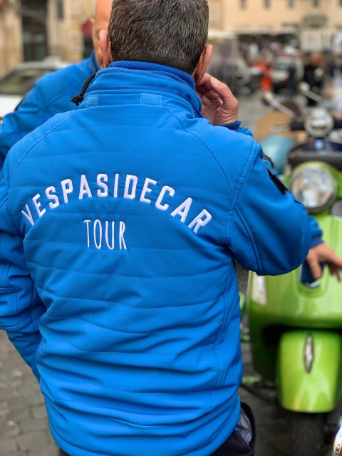 Morning Vespa Sidecar Tour with Cappuccino - Quirinale and Trevi Fountain