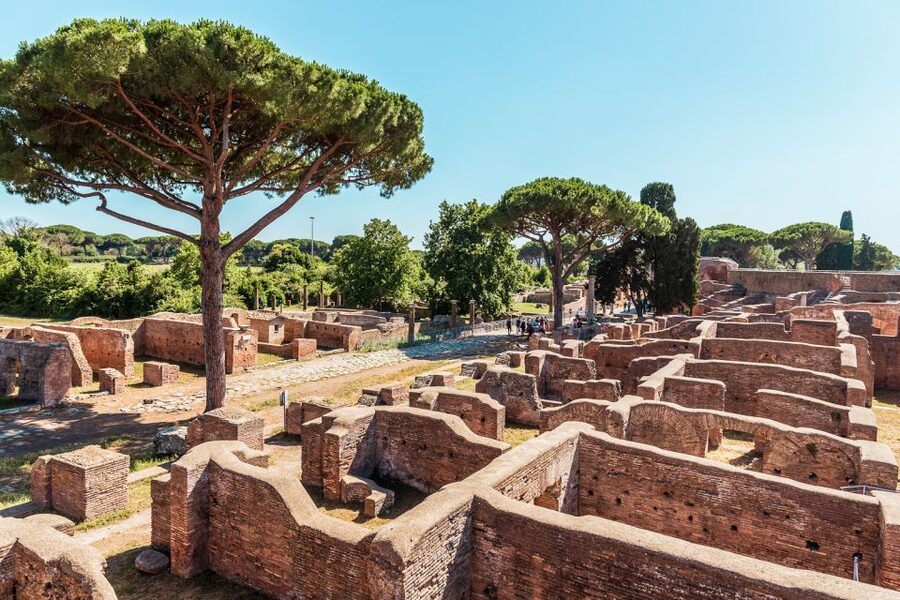 Ostia Antica Small Group Tour - The ancient theater and the city’s public life