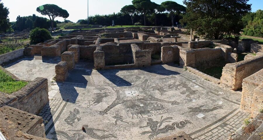 Ostia Antica: Small group tour from Rome - Roman baths, exercise, and daily routines