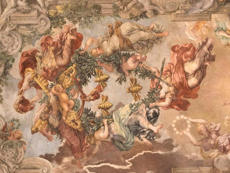 Palazzo Barberini (Caravaggio Exhibition Is Not Included) - Palazzo Barberini’s grand Baroque entrance