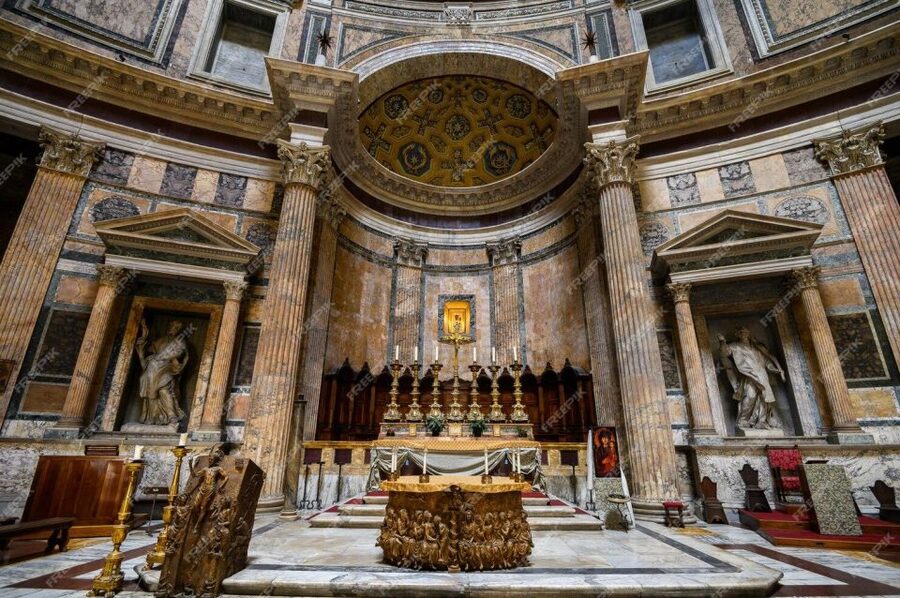 Pantheon Skip-the-Line Priority Ticket with Pantheon E-Book - Using the fast-track line for online tickets