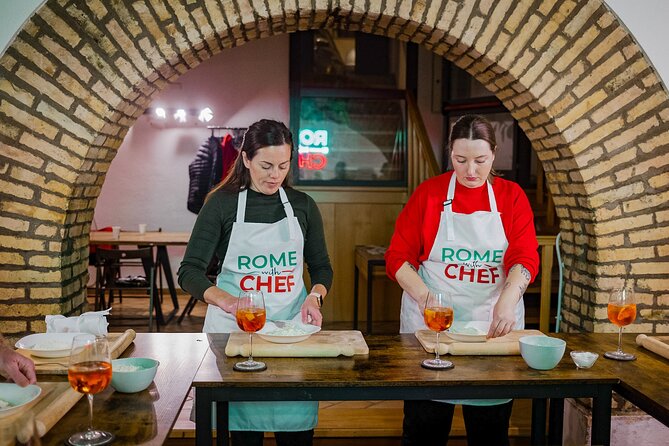 Pasta Cooking Class Near the Colosseum with 3 Spritz Cocktails - Who will get the most from the $95.53 price