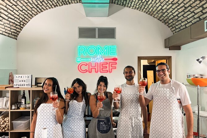 Pasta Cooking Class Near the Colosseum with 3 Spritz Cocktails - A practical evening plan near the Colosseum