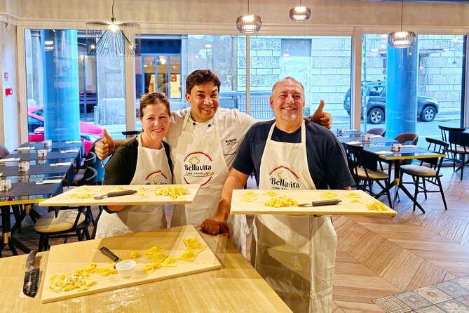 Pasta Fettuccine, Ravioli and Tiramisu MasterClass - Location, timing, and the shape of your Rome day