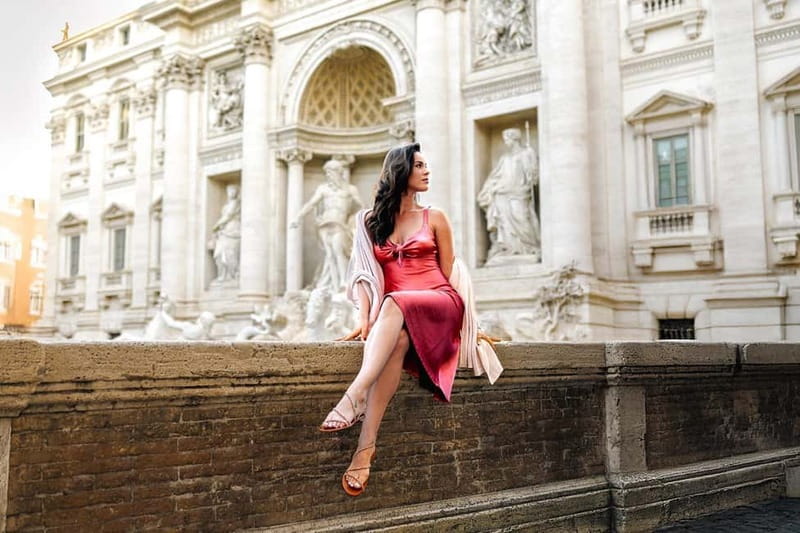 Photoshoot in Rome for couples - The Roman Trio for the widest variety
